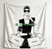 Chanel Throw Blankets